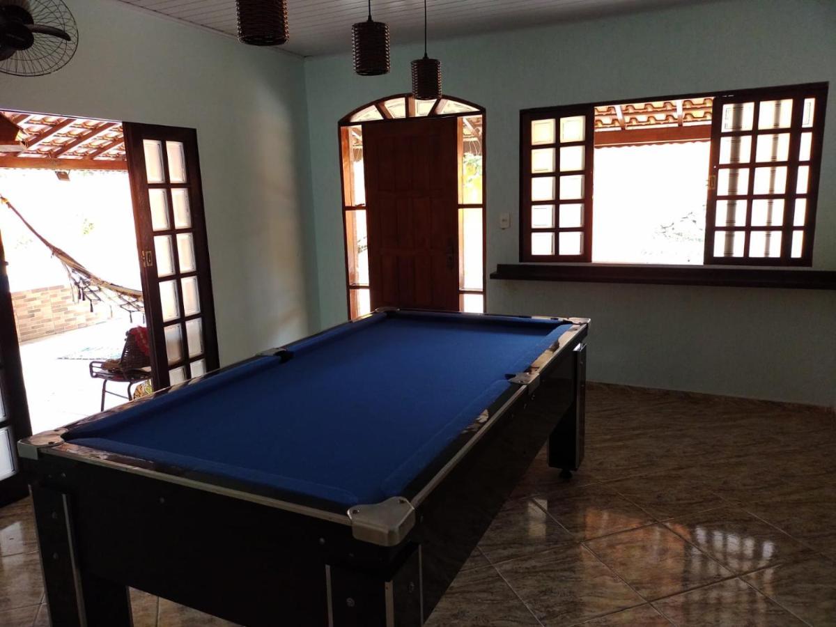 Chacara Bella Vida Com Piscina Churrasqueira Salao De Festas Fogao A Lenha Quadra 아라사리구아마 외부 사진
