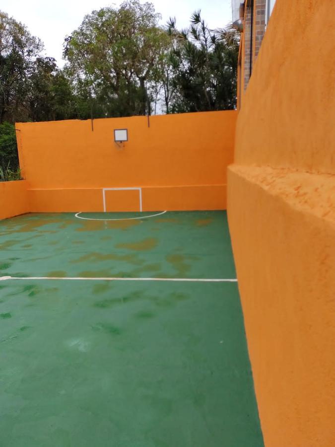Chacara Bella Vida Com Piscina Churrasqueira Salao De Festas Fogao A Lenha Quadra 아라사리구아마 외부 사진