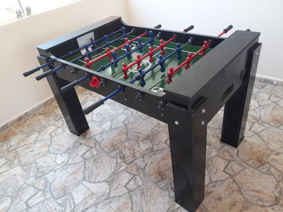 Chacara Bella Vida Com Piscina Churrasqueira Salao De Festas Fogao A Lenha Quadra 아라사리구아마 외부 사진