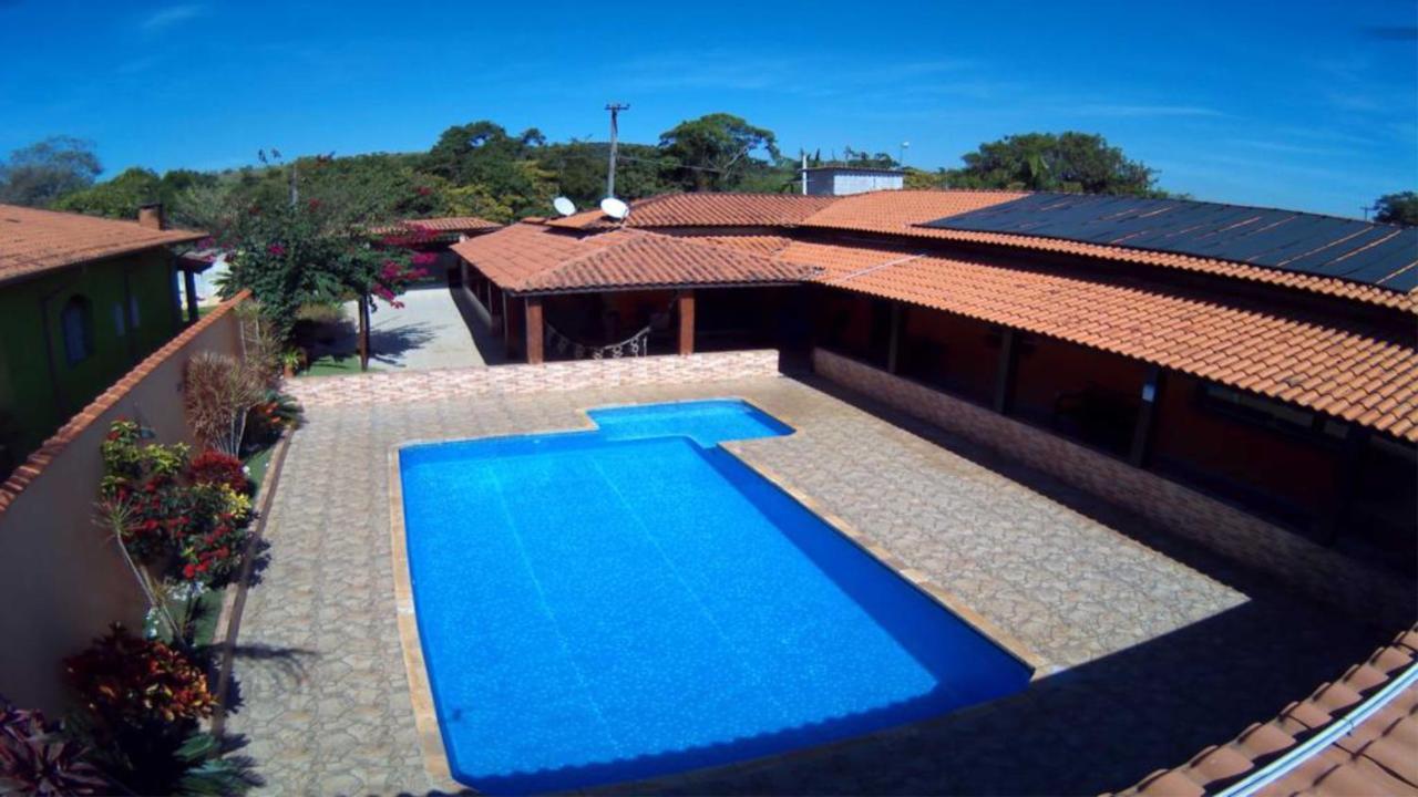 Chacara Bella Vida Com Piscina Churrasqueira Salao De Festas Fogao A Lenha Quadra 아라사리구아마 외부 사진